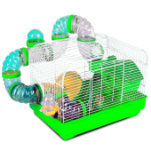 Triol Клетка для грызунов с переходами 236YDB, эмаль, 33*23*24 см