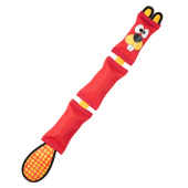 Mr.Kranch Игрушка для собак Бобер из пожарного шланга 72 см красная