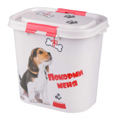 Россия Контейнер для корма "Дружок", 10 л, 310х210х270 мм