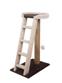 Ашера ПВК-47 Стойка-когтеточка "Мачта" (ковролин+веревка)