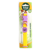 Triol Ошейник из биотана "Лимонная черника" S, желтый, 15*270-370мм