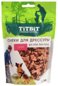 TiTBiT Снеки для дрессуры собак всех пород с уткой, 100 г
