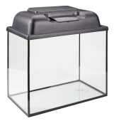 GoldFish Аквариум 25л черный 35,5х30,7х25 см