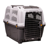 MPS Переноска SKUDO 5 с металлической дверцей с замком серая 79х58,5х65h см