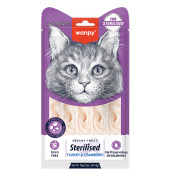 Wanpy Cat для кошек «нежное пюре» из тунца и клюквой 70 г