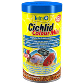 Tetra Cichlid Colour Mini мини гранулы для окраса цихлид 500 мл