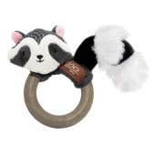 GiGwi Игрушка для кошек Енот с кольцом из мататаби 11 см