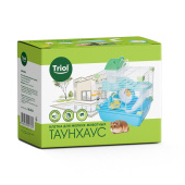 Triol Клетка для мелких животных "Таунхаус", эмаль, 280*205*240мм