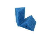 Россия Губка треугольная крупнопористая СИНЯЯ Турбо №26, 10х10х14х14 см