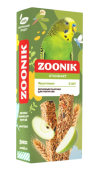 Зооник Зерновые палочки для волнистых попугаев Фруктовые 2шт.