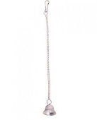 Triol Игрушка для птиц "Колокольчик" с карабином 