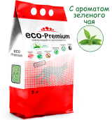 ECO Premium Зеленый чай Наполнитель комкующийся, 5 л