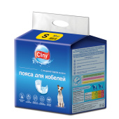 Cliny Пояса для кобелей размер S, 12 шт
