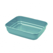 IMAC Туалет FELIX для кошек, бирюзовый, 49,5*39*12 см