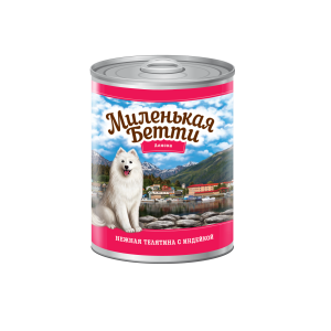 Lunch For Pets Миленькая Бетти Нежная телятина с индейкой в желе 400 г