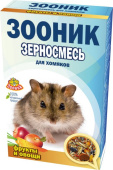 Зооник Стандарт Корм для хомяков с фруктами и овощами 400 г