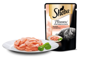 Sheba PLEASURE, влажный корм для кошек, форель с креветками, 85 г