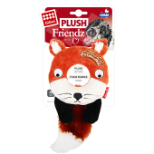 GiGwi Игрушка для собак Лиса с пищалкой 20см, серия PLUSH FRIENDZ,
