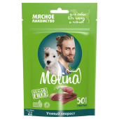 Molina АКЦИЯ !!! Снижение цены !!! Лакомство для собак всех пород и щенков утиный хворост, 50 г