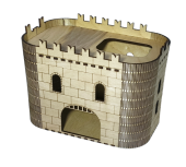 Зоомарк Домик-Крепость из фанеры 20*12*17,5 см