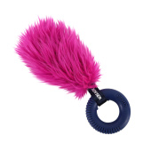 Joyser Хвост с резиновым кольцом с пищалкой S розовый, 20 см JOYSER Puppy 