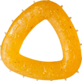 INDIGO Игрушка для собак "Треугольник" с древесным волокном 7*7 см