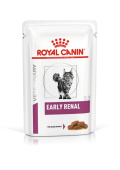 Royal Canin Early Renal (в соусе), консервированный полнорационный диетический корм для взрослых кошек при ранней стадии почечной недостаточности
