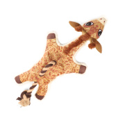 Triol Игрушка мягкая шуршащая для собак "Жираф с веревкой", 430*490мм