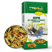 Triol Standart для мелких и средних попугаев с медом 500 г