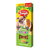Happy Jungle Палочки для крупных грызунов, мед и травы, 3 шт. 90 г