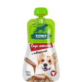 TiTBiT Лакомство для собак Соус мясной с говядиной 150г