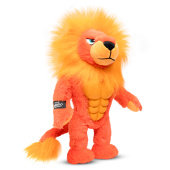 GiGwi Игрушка для собак Лев-атлет с пищалкой 32 см, серия I'm HERO,