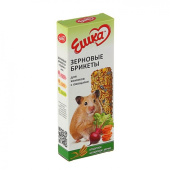 Ешка Зерновые брикеты, для хомяков с Овощами, 80 г