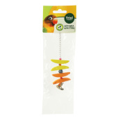 Triol Игрушка для птиц "Бабочки", 250*50мм 