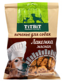 TiTBiT Лакомка мясная с бараниной печенье для собак 200 г