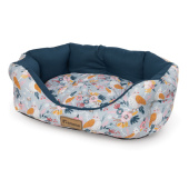 Gamma Лежанка овальная "Птички" М, 600*480*200мм, Gamma