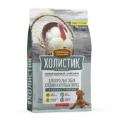 Деревенские лакомства Холистик Премьер сухой корм для собак средних и крупных пород с индейкой и рисом, 7 кг
