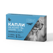 ТД ДИС Киска, капли на холку против блох и клещей, для собак мелких пород, до 10 кг, 2 пипетки по 0,5 мл