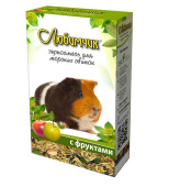 Любимчик корм для морских свинок с фруктами, 400 г