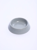 Россия Миска NIXIE для кошек круглая СЕРАЯ 0,2л			