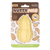  Игрушка интерактивная для собак из натруального каучука Nutty Pals Durable Peanut, желтый