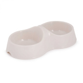 Альтернатива Миска для кошек 0,2л двойная