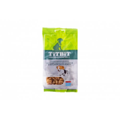 TiTBiT Лакомство для щенков, Хрустящие подушечки с начинкой со вкусом кролика и творога 95г 012796