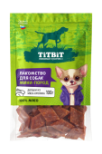 TiTBiT Дольки из мяса кролика для собак мини пород 100 г