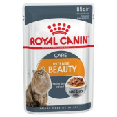 Royal Canin Intense Beauty, Влажный корм для поддержания красоты шерсти кошек, соус 85 г