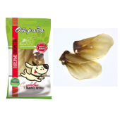 Отрада Лакомства для собак Ухо говяжье 2 шт., 80 г