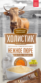Деревенские лакомства Для кошкек Пюре из говядин/икра летуч рыбы 4х10г