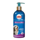 Cliny Роскошный шелк, шампунь-кондиционер для длинношерстных собак, 300 мл