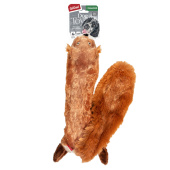 GiGwi Игрушка для собак Шкурка белки с пищалками 61см, серия PLUSH FRIENDZ, GiGwi 75012