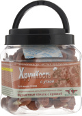 Грин Кьюзин Лакомство для собак ХРУМКОСТЬ, Утиное мясо на телячьей коже, 750 г